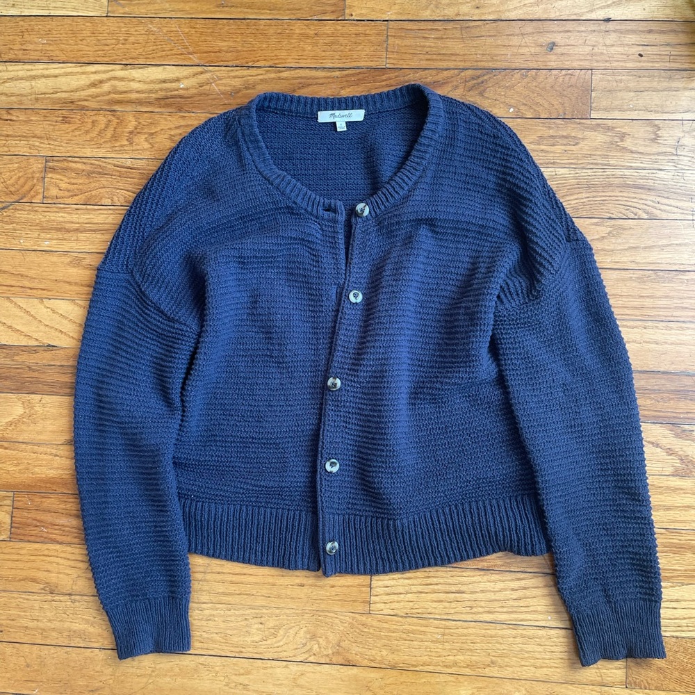 Madewell Chunky Knit Sweater
